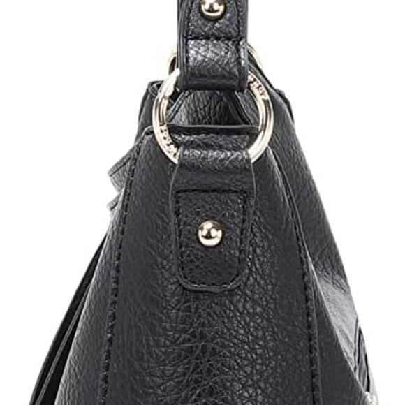 Hobo Bag for Women Vegan Leather Large Capacity Crossbody Shoulder Purse - Picture 5 of 8